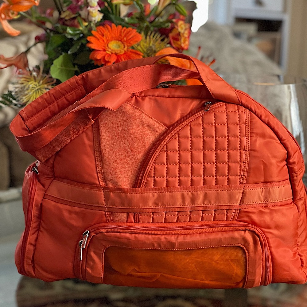 Orange Lug Yoga/Overnight Bag
